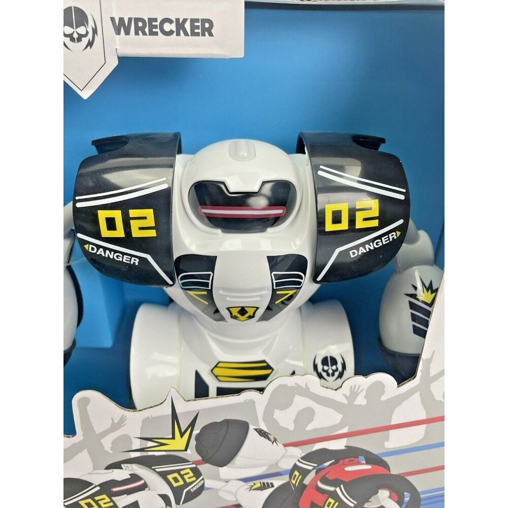 SHARPER IMAGE RC Robot Combat White & Red 2 Players - Picture 10 of 15